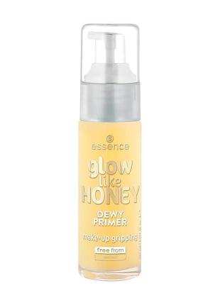 Праймер для лица essence glow like honey dewy primer, 30 мл