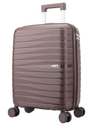 Валіза semi line 20" (s) brown (t5896-1)