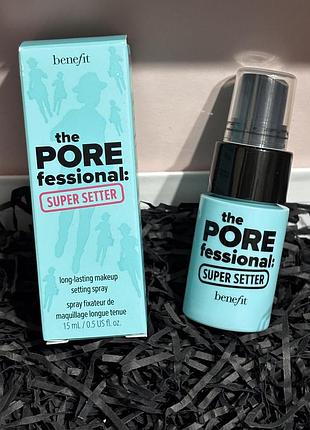 Фіксувальний спрей для макіяжу benefit the porefessional: super setter