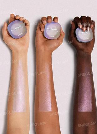 Мультихромний хайлайтер sheglam chroma zone multichrome highlighter — lucid (6328) 5