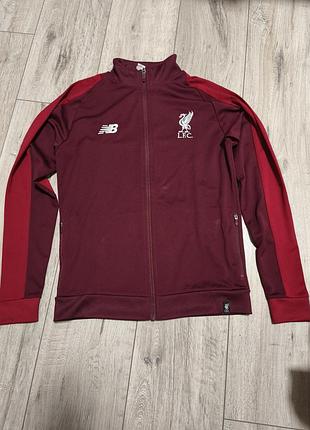 Підліткова/дитяча футбольна майстерня олімпійка кофта liverpool new balance