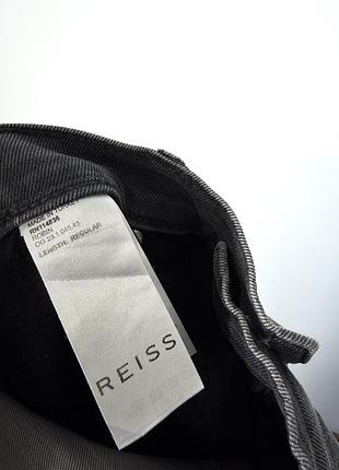Серые мужские джинсы reiss regular 4
