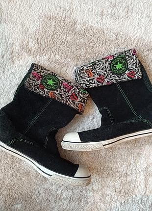 Кеды замшевые converse ботинки 39