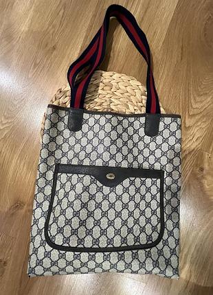 Сумка жіноча gucci вінтажна з монограмою