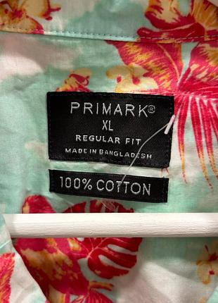 Новая гавайская рубашка primark regular fit 5