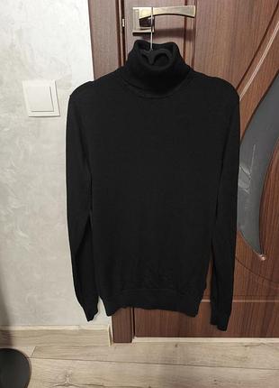 Шерстяной гольф uniqlo 100% шерсть