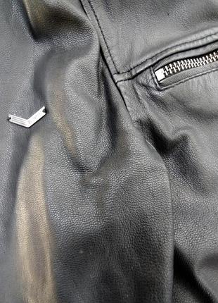 Нова чоловіча шкіряна куртка superdry. 3