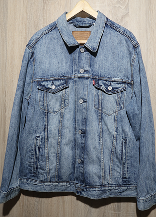 Джинсова куртка levis premium розмір xl