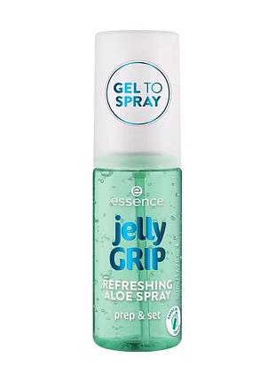 Увлажняющий спрей для лица essence jelly grip refreshing aloe spray с алоэ вера, 50 мл
