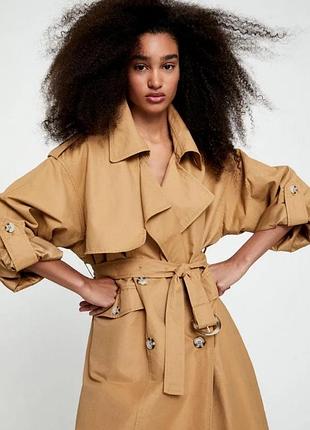 Тренч bershka