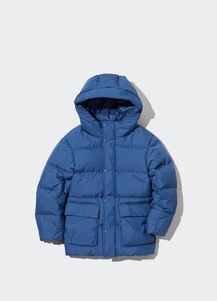 Зимова куртка пуховик,курточка зима uniqlo 9-10