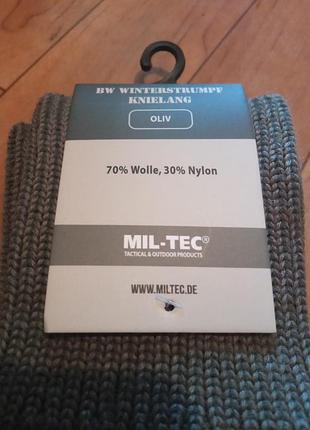 Носки мil-tec tactical високі олива 42-43 3