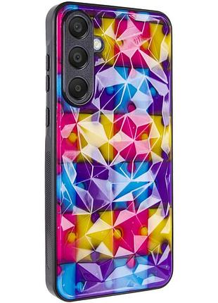 Tpu+pc чохол prisma fluffie для samsung galaxy a55 puzzle