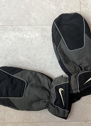 Теплі рукавиці флісові зимові vintage nike golf winter fleece lined cart mittens