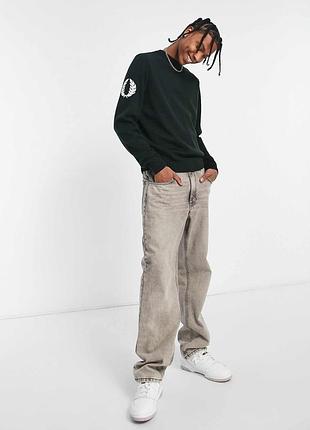 Fred perry мужской шерстяной свитер р.хл