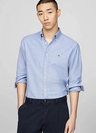 Наявності 1 шт. tommy hilfiger чоловіча сорочка, рубашка, брендова сорочка