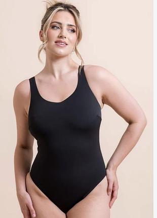 36hhh.комфортний класичний купальник преміум класу curvy kate