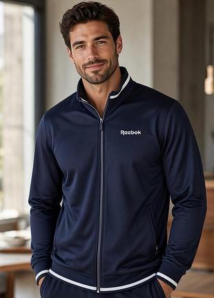 Спортивна кофта чоловіча reebok синя