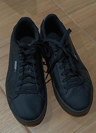 Оригінальні шкіряні кеди кросівки puma jada / jada renew