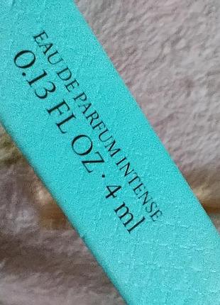 Мини версия аромата tiffany&amp;co intense
об'єм 4 мл 3