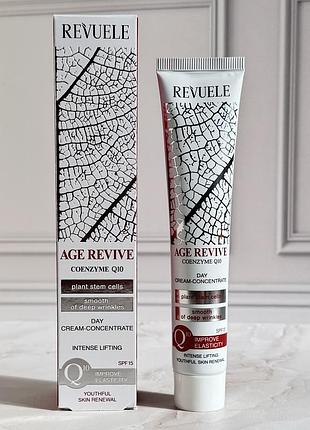 Антивіковий крем-концентрат для обличчя денний 40+ age revive revuele 50 мл