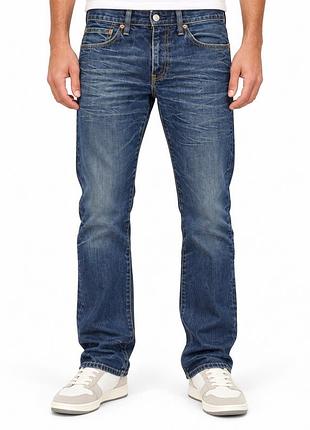 Чоловічі джинси levi’s 511 slim fit w34 l34 сині