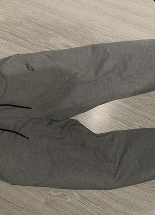 Штани чоловічі nike tech fleece сірі