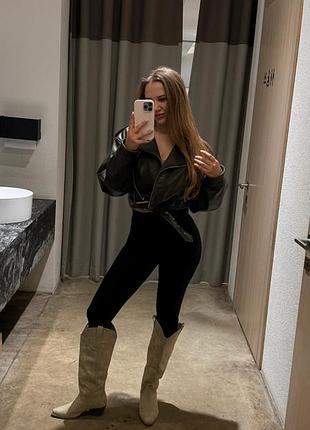 Косуха шкірянка zara 5