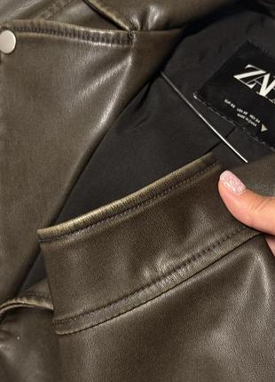 Косуха шкірянка zara 4