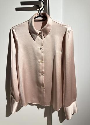 Перламутрова блуза mango