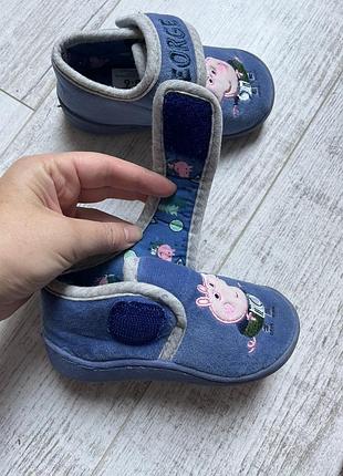 Тапочки теплі peppa 6