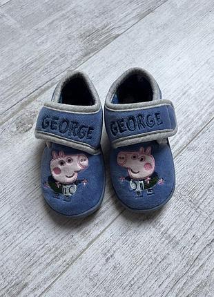 Тапочки теплі peppa 2