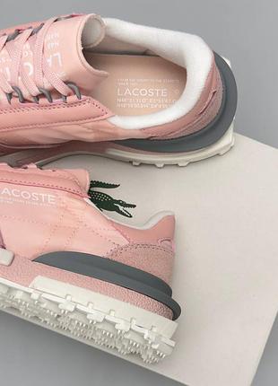 Lacoste elite active w pink grey