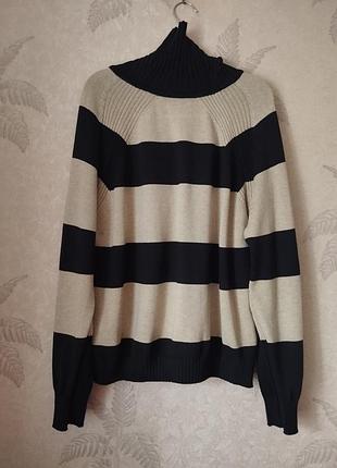 Свитер esprit с воротом из хлопка. 3
