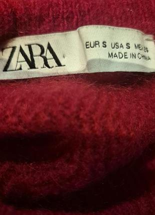 Кофта zara вовна мохер 5