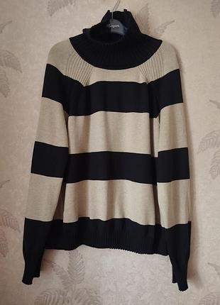 Свитер esprit с воротом из хлопка. 5
