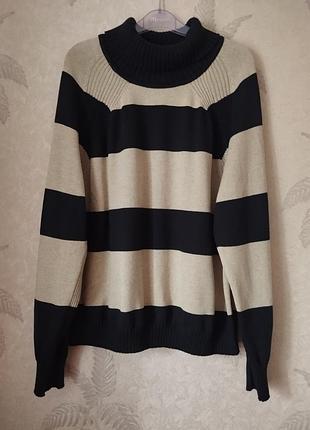 Свитер esprit с воротом из хлопка. 10