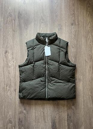 Жилет из пуха и пера zara (р xl)