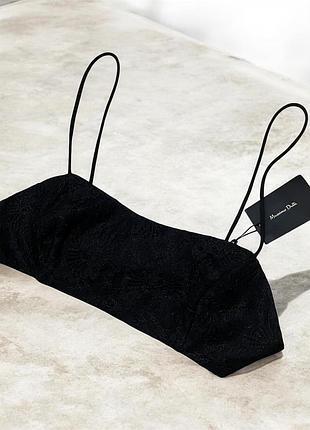 Мереживний топ massimo dutti р.м
