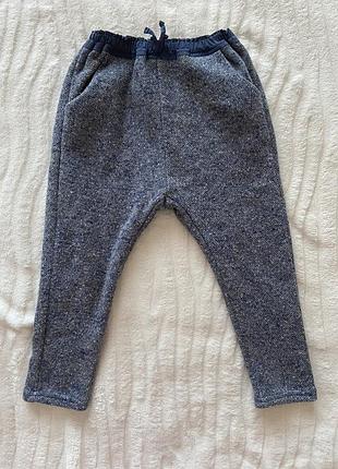 Теплі штани zara, унісекс, розмір 104