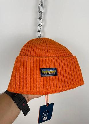 Superdry radar 2.0 wool новая женская шерстяная шапка