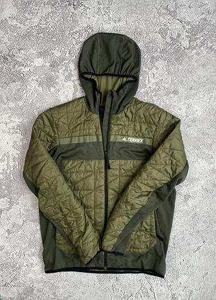 Чоловіча куртка adidas terrex л розмір тепла чоловіча флісова куртка adidas terrex