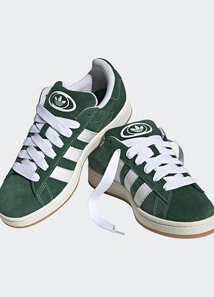 Шкіряні кросівки замшеві adidas campus