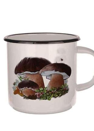 Кружка ем. 1л /2 без кришки гриби (i0107/2) тм idilia