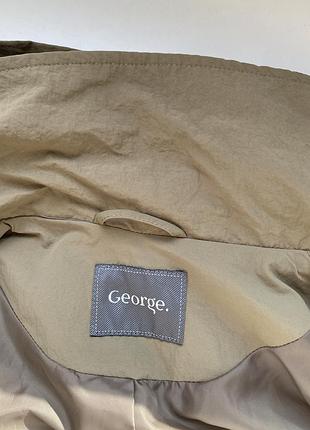 Легкий оверсайз плащ george 7