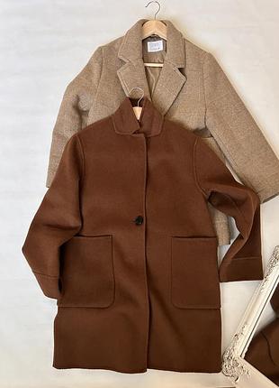 Пальто із вовни підліткове zara.