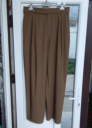 Брюки женские большой размер, zara, l / eur 42.