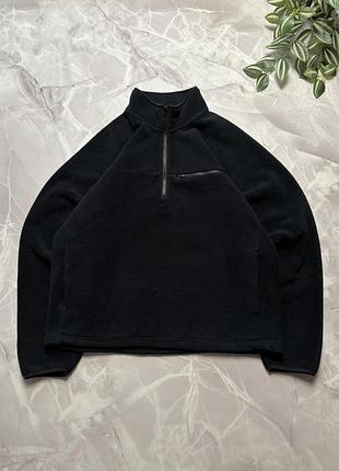 Флісова кофта uniqlo fleece half-zip pullover
