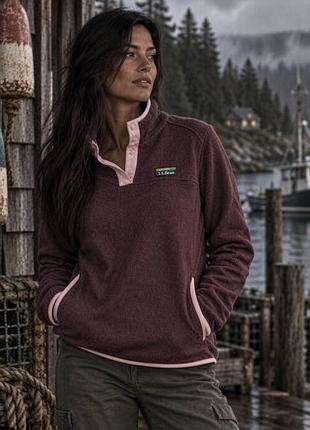 L.l.bean жіноча тепла кофта/світшот.рохмір xl