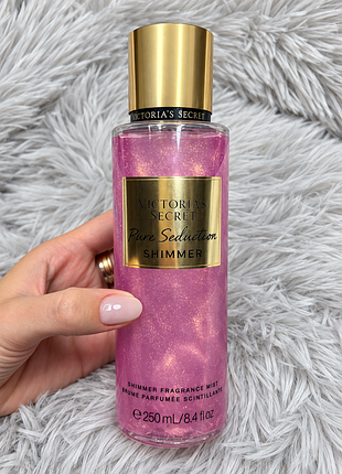 Victoria’s secret pure seduction shimmer – спрей для тела с шиммером 250 мл, оригинал